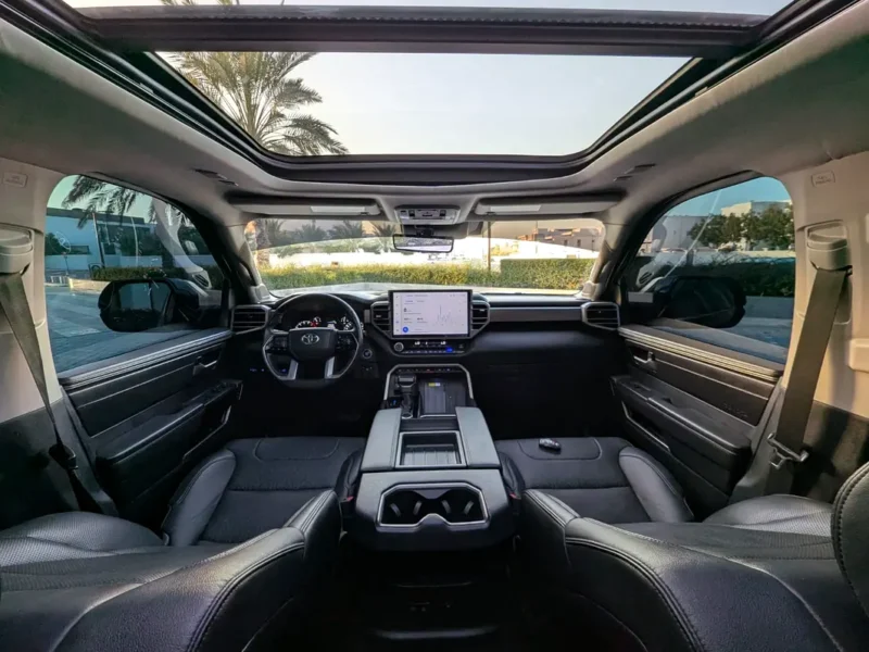 2022 Toyota Tundra Crewmax Limited 6 Cylinder Engine Green Grey Truck