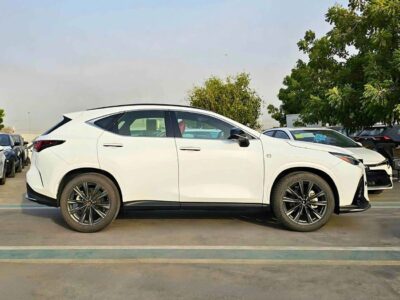 2024 Lexus NX350 F SPORT TURBO CHARGED 4 Cylinders Engine White Red SUV GCC