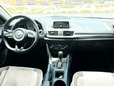 2019 Mazda 3 Other 4 Cylinder Petrol Engine White Beige Sedan GCC Specs
