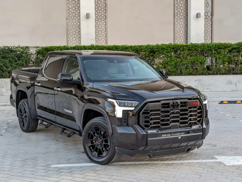2022 Toyota Tundra Crewmax Limited 3.5L V6 Engine Black Grey Pickup Truck