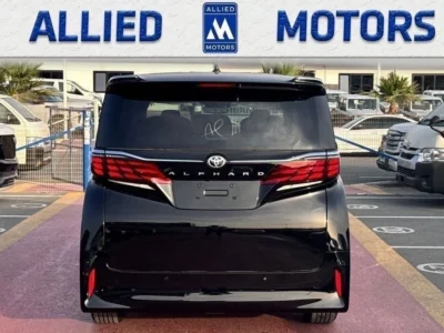 2024 TOYOTA ALPHARD Z RHD 2.5L 4 Cylinder Petrol Engine Black Van RHD