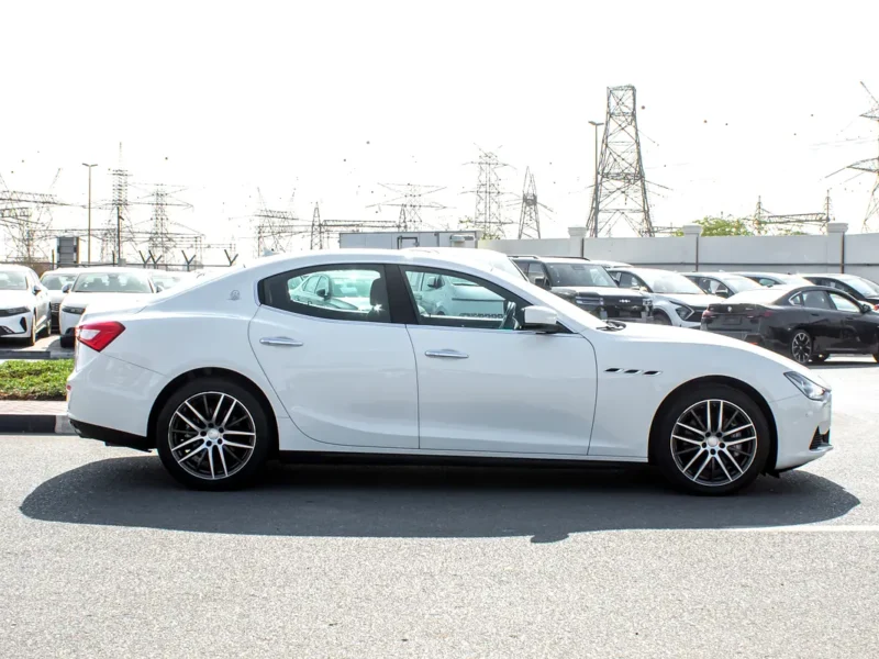 2016 Maserati Ghibli Other 6 Cylinders Petrol Engine White Orange Sedan