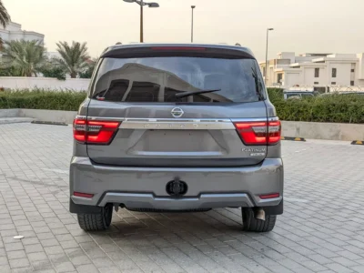 2017 NISSAN PATROL FACELIFTED 2024 SE PLATINUM V6 4.0L Grey Brown SUV GCC