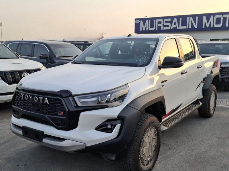 2025 Toyota Hilux GR Sport 4.0L V6 Engine AT White Black Truck Petrol