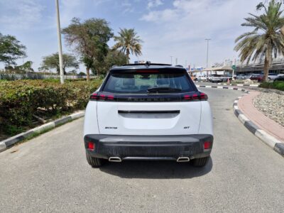 2025 Peugeot 2008 Active GCC 1.2L 4 Cylinder Engine CUV FWD White Black SUV
