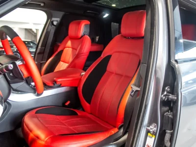 2018 Land Rover Range Rover Sport SV 8 Cylinder Petrol Engine Grey Red SUV