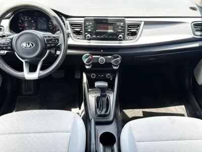 2019 Kia Rio Other 4 Cylinder Petrol Engine White Grey Sedan GCC Specs