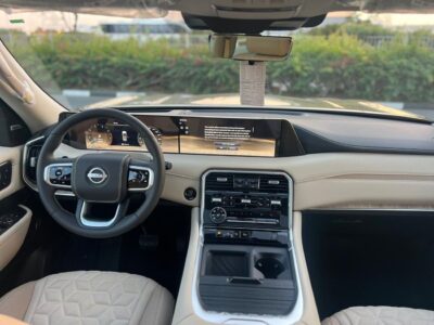 2026 Nissan Patrol SE PLATINUM 3.5L 6 Cylinders Petrol Engine Green Beige SUV GCC