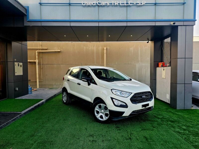 2021 Ford EcoSport GCC 1.5 Liters 4 Cylinders Petrol Engine White Black SUV
