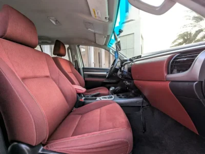 2019 Toyota Hilux Double Cab GLX AWD P 2.4 V4 DIESEL White Red Pick UP