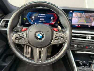 2022 BMW M4 Competition XDrive 3.0L M TwinPower Turbo inline 6-cylinder Black White