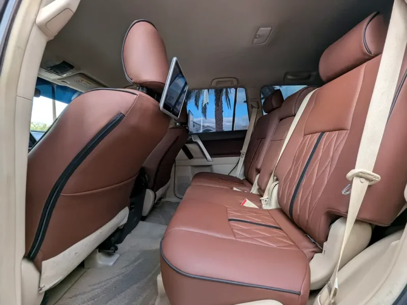 2019 TOYOTA PRADO GCC Specs V4 Petrol Engine 2.7 Litres Black Brown SUV