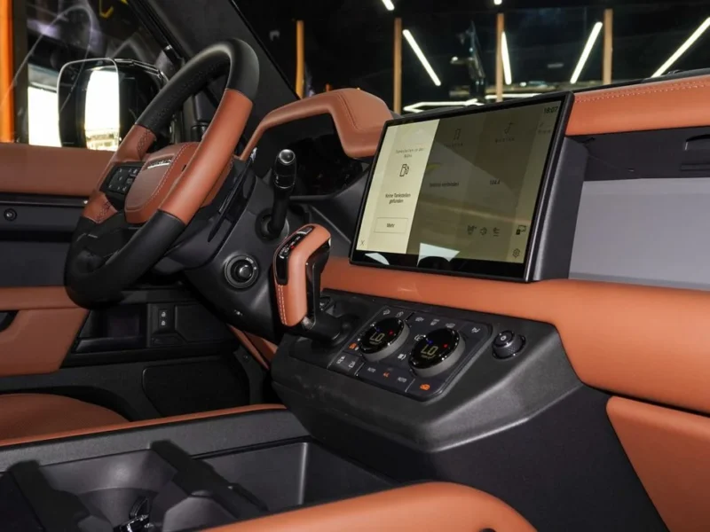 2025 Land Rover Defender 8 Cylinders Petrol Engine Grey Tan SUV 4WD