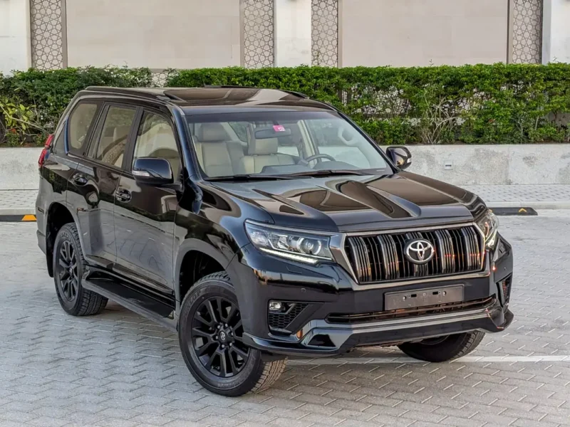 2021 Toyota Prado Adventure First Edition 6 Cylinders Engine Black Beige SUV GCC