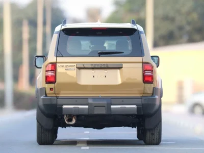 2026 Toyota Prado Adventure Dual Tone 2.4L 4 Cylinders Petrol Engine Brown Tan SUV