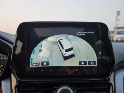 2025 TOYOTA URBAN CRUSIER 1.5 Liter 4 Cylinder Engine White Burgundy Sedan