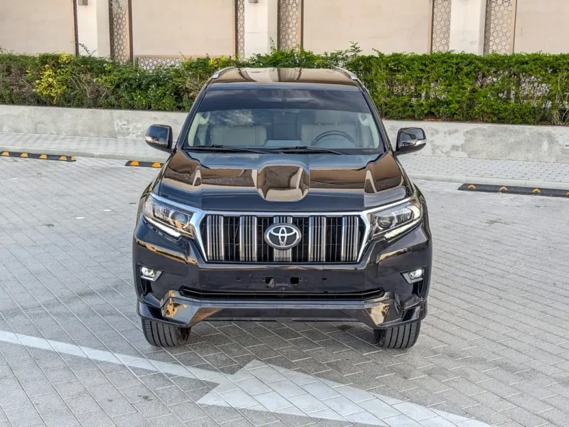 2023 Toyota Prado TXL V4 2.7L Black Beige SUV GCC IN EXCELLENT CONDITION