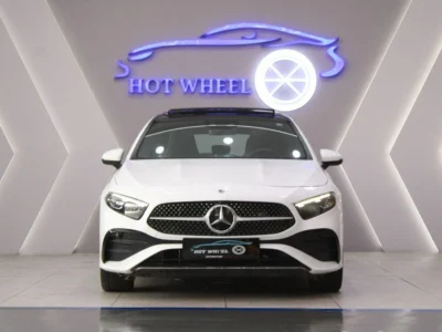 2023 Mercedes-Benz A 250 1.3L Inline-4 Turbo + Electric Motor White Black Hatchback