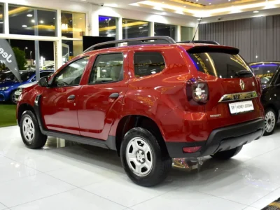 2022 Renault Duster Comfort 4 Cylinder Petrol Engine Red Beige Crossover