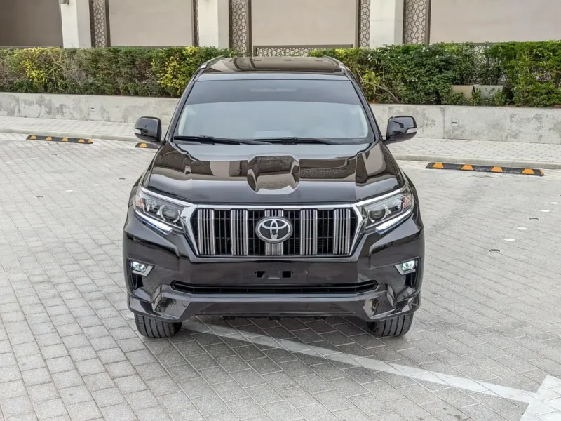 2018 Toyota Prado TXL 6 Cylinders Petrol Engine Black Beige SUV GCC Specs