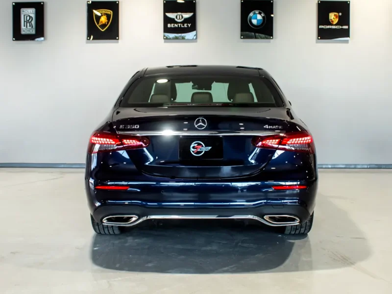 2023 Mercedes-Benz E-Class E 350 4 Cylinders Petrol Engine Blue Brown Sedan
