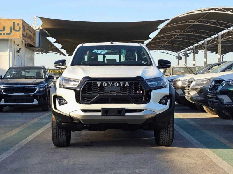 2025 Toyota Hilux GR SPORT 4.0 Litres V6 Engine PETROL White Black Pick Up Truck