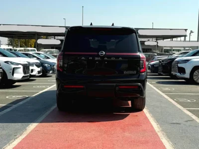 2025 Nissan Armada Platinum 6 Cylinder Petrol Engine Black Brown SUV
