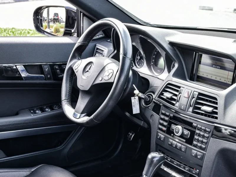 2010 Mercedes-Benz E-Class E 350 6 Cylinder Petrol Engine Black Coupe