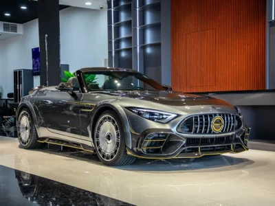 2022 Mercedes-Benz SL-Class SL 63 AMG 8 Cylinders Engine Grey Black Convertible