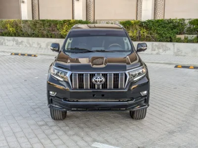 2012 Toyota Prado TXL 6 Cylinder Petrol Engine Black Brown SUV GCC Specs