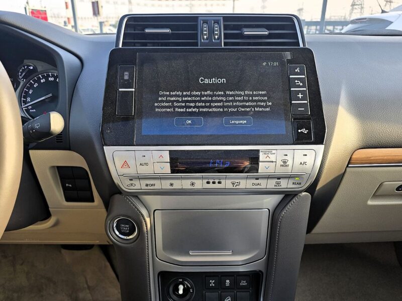 2023 Toyota Land Cruiser Prado VX 4.0l 6 Cylinder Petrol 4WD White Tan SUV