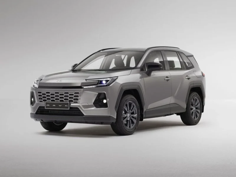 2026 Toyota RAV 4 XLE 4X4 2.5L HEV 4 Cylinders Engine Silver Beige SUV