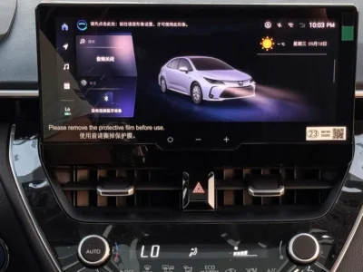 2024 Toyota Corolla Hybrid Elite 1.8L 4 Cylinders Full Option White Black Sedan