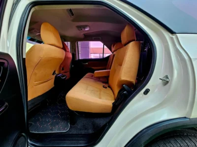 2019 Toyota Fortuner EXR 2.7 Liter V4 Cylinder Engine 4WD White Tan SUV