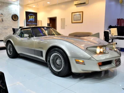 1982 Chevrolet Corvette Other 8 Cylinder Petrol Engine Gold Beige Coupe