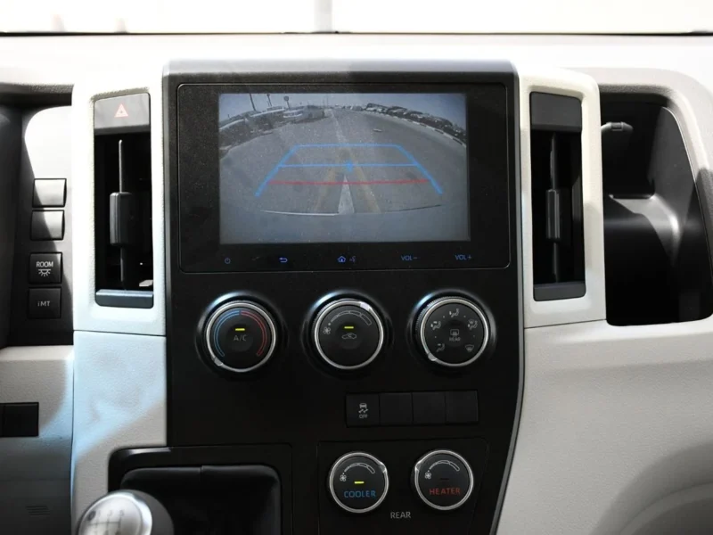 2025 Toyota Hiace GL -High Roof Commuter 3.5L 6 Cylinders MT White Grey