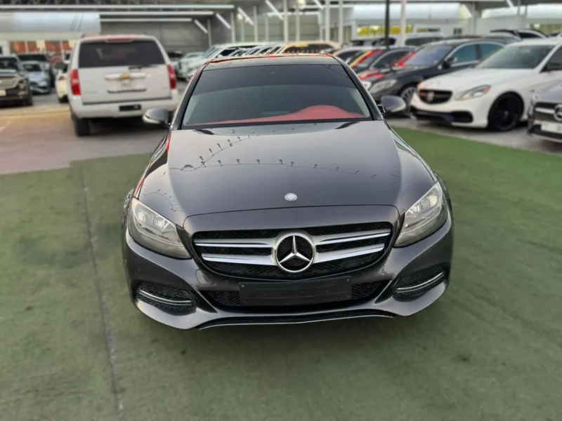 2015 MERCEDES BENZ C200 2.0L 4 Cylinder Petrol Engine Black Orange Sedan