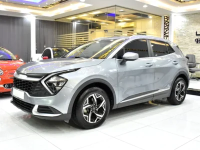 2023 Kia Sportage Mid 4 Cylinder Petrol Engine Silver Black SUV GCC Specs