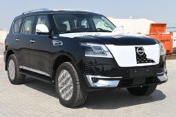2024 Nissan Patrol 3.8 Litres V6 Cylinder Petrol Engine Black Orange SUV