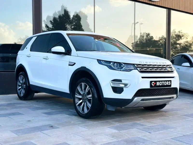 2018 Land Rover Discovery HSE TD6 4 Cylinders Diesel Engine White Tan Crossover