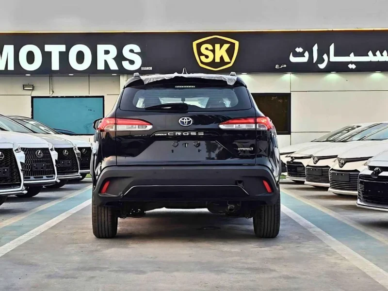 2024 Toyota Corolla Cross 1.8 L PETROL 4 Cylinder Engine Black Tan SUV