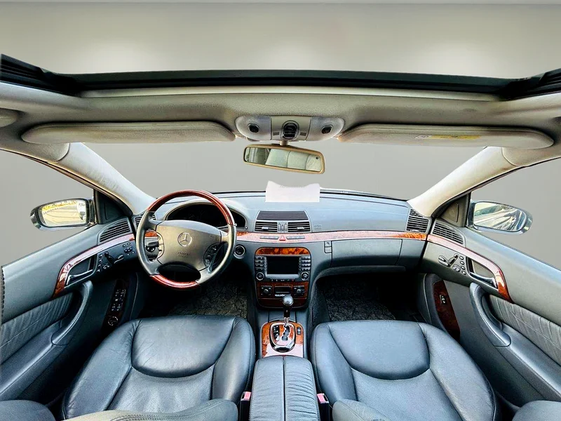 2003 Mercedes-Benz S-Class Other 8 Cylinders Petrol Engine Black Sedan