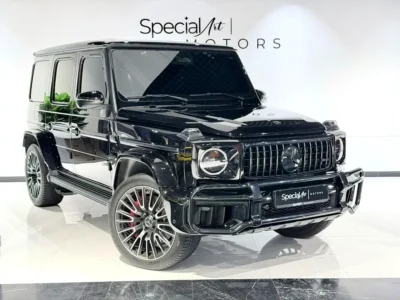 2025 Mercedes-Benz G-Class G 63 AMG V8 Black SUV DOUBLE NIGHT PACKAGE