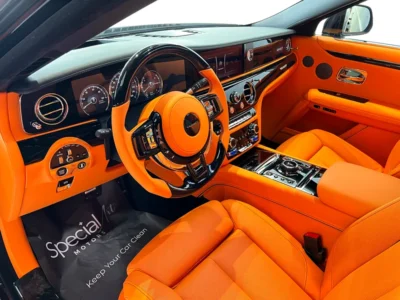 2021 Rolls-Royce Ghost Mansory Black Badge 12 Cylinders Engine Black Orange Sedan