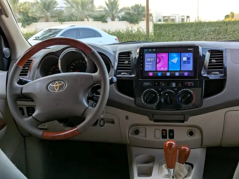 2007 Toyota Fortuner SR5 FACELIFTED 2025 GCC Specs V6 4.0L Black Beige SUV