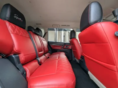 2015 Mitsubishi Pajero GLS MID 6 Cylinders Engine Black Red SUV GCC Specs