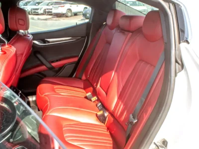 2015 Maserati Ghibli Other 6 Cylinders Petrol Engine White Red Sedan