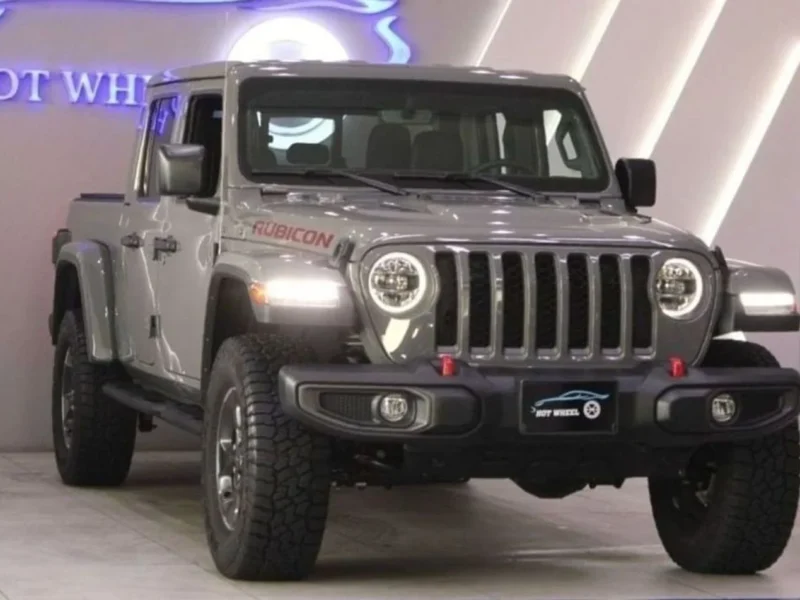 2023 Jeep Gladiator Rubicon 3.6L 6 Cylinders Petrol Engine Grey Black