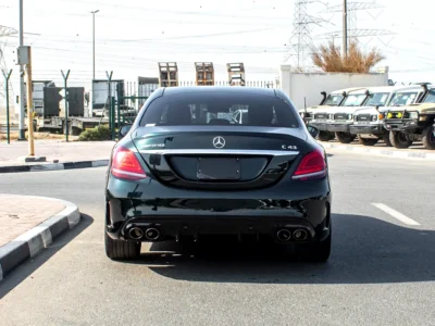 2019 Mercedes-Benz C-Class C43 AMG 6 Cylinder Petrol Engine Green Black Sedan