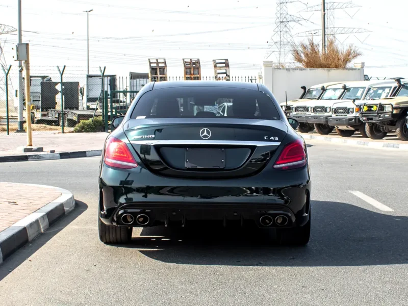 2019 Mercedes-Benz C-Class C43 AMG 6 Cylinder Petrol Engine Green Black Sedan